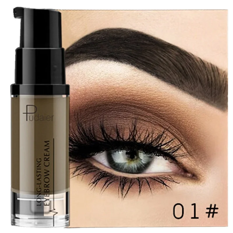 Pudaier тушь длительный Водонепроницаемый бровей для Tinted гель крем косметический