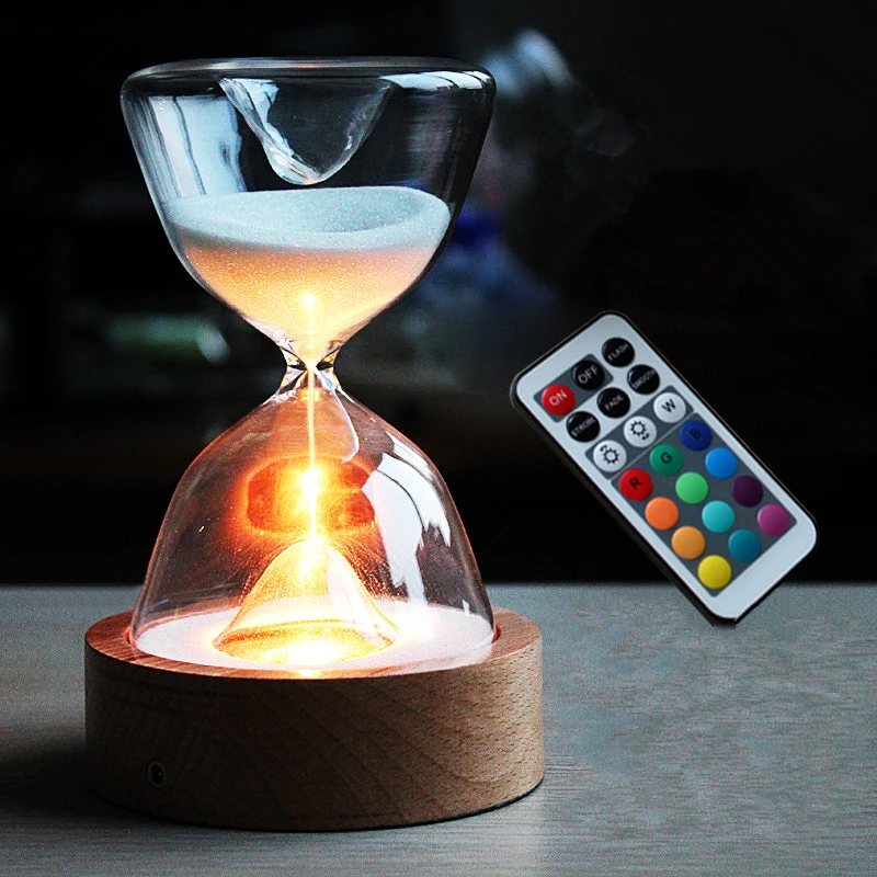 Новинка ночные песочные часы светодиодный светильник Марка Newson маленькие сферы