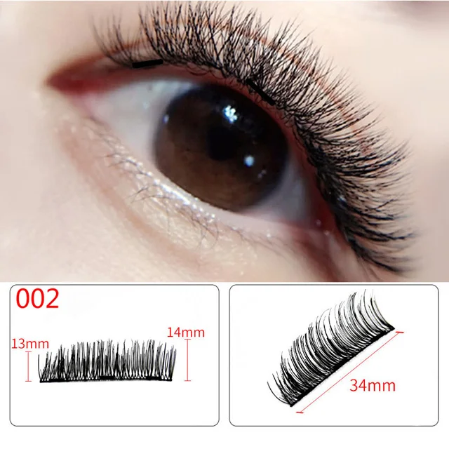 mascara2 Горячая Магнитная жидкая подводка для глаз& Магнитный ненастоящий ресницы& Набор пинцетов Falszywy Zestaw Rzes Valse Wimper Набор косметический - Цвет: mascara2