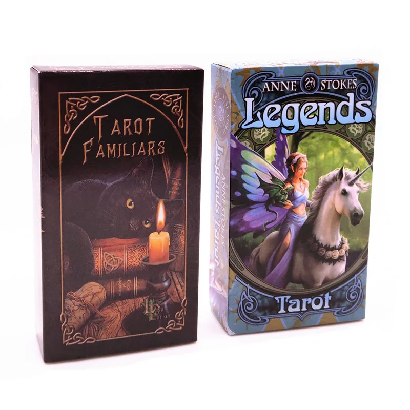 Новые 78 карт английские испанские карты Таро колода игральные доска Игра Легенды