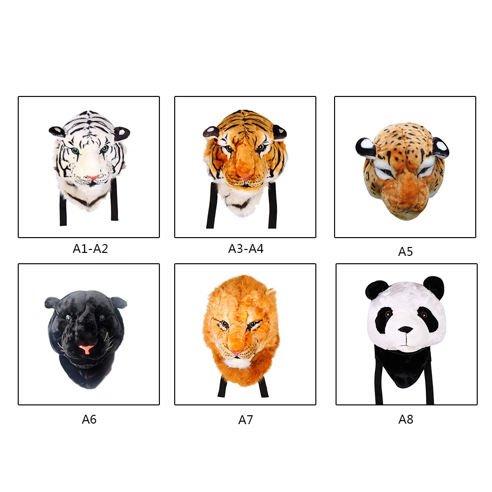 Плюшевые рюкзаки новые модные прямые продажи индивидуальный рюкзак с головой