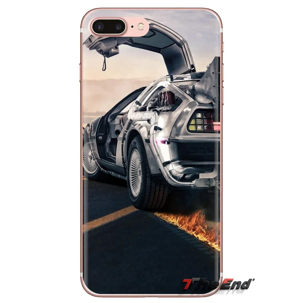 Soft Transparent Case Covers Delorean wallpaper For Xiaomi Mi3 Samsung A10 A30 A40 A50 A60 A70 Galaxy S2 Note 2 Grand Core Prime |