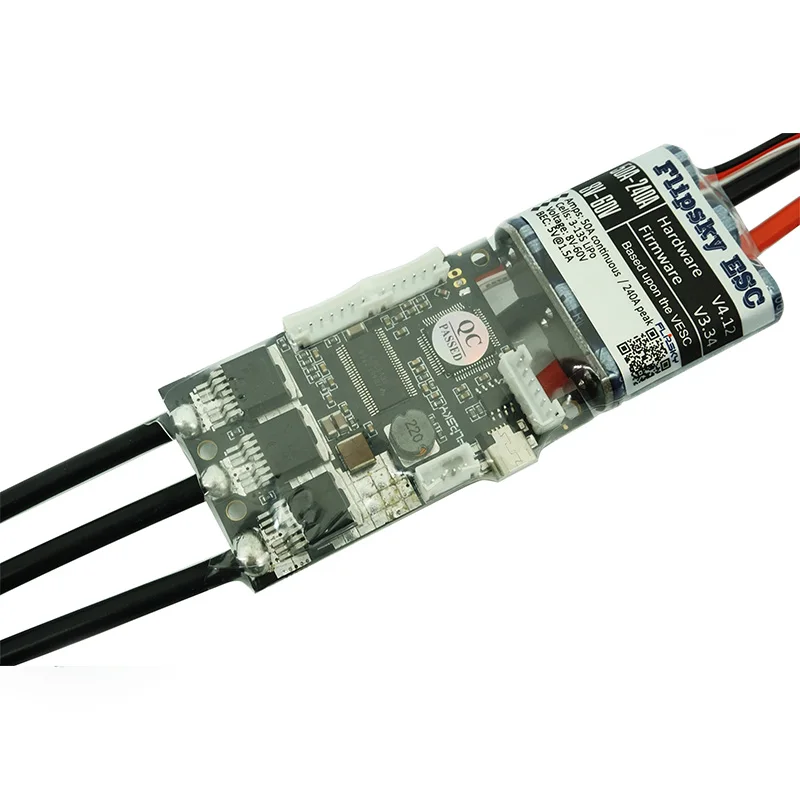 HGLRC FLIPSKY ESC V4.12 fesc 50A-240A электронный контроль скорости 8-60 в для электрического скейтборда FPV дрона RC автомобиля лодки электровелосипеда робота