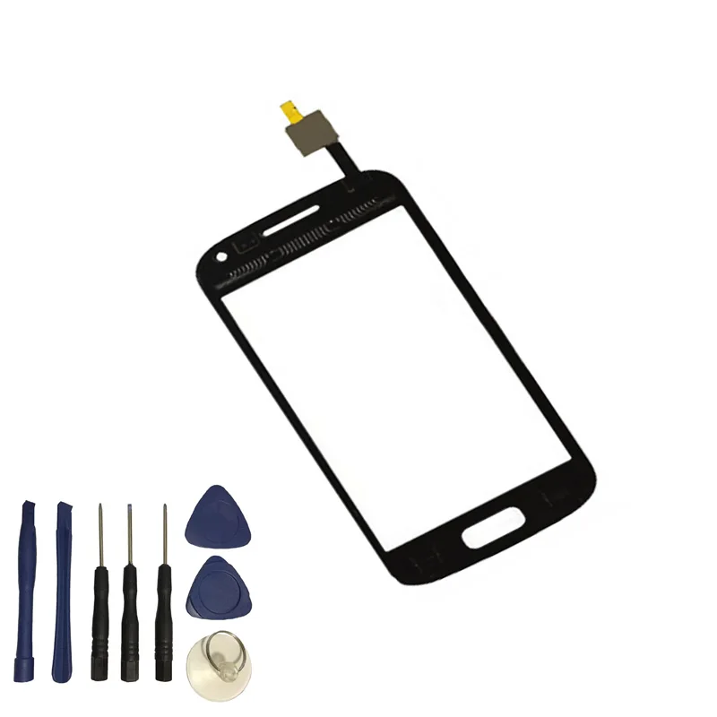 Для Samsung Galaxy Ace 2 i8160 черный/белый сенсорный экран стекло дигитайзер сенсор