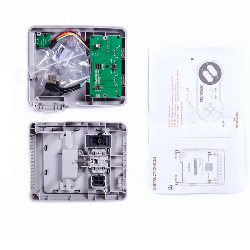 Retroflag SUPERPi CASE-J NESPi Case +Raspberry pi 3B+(plus)+heat sink+5V 3A power+HDMI+fan for Raspberry Pi 3B Plus (3B+)/3B | Компьютеры