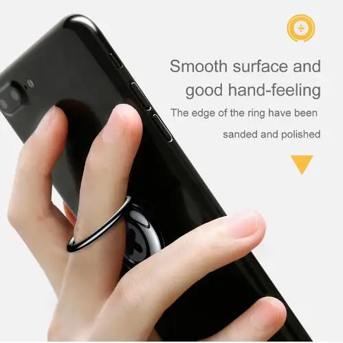 Baseus телефон кольцо держатель для iphone samsung huawei рабочий стол стенд 360 Палец Кольцо