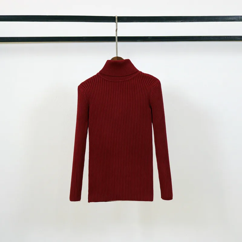 Women Rolled Neck Ribbed Knit Fitting Sweater Fitted Pullover | Женская одежда