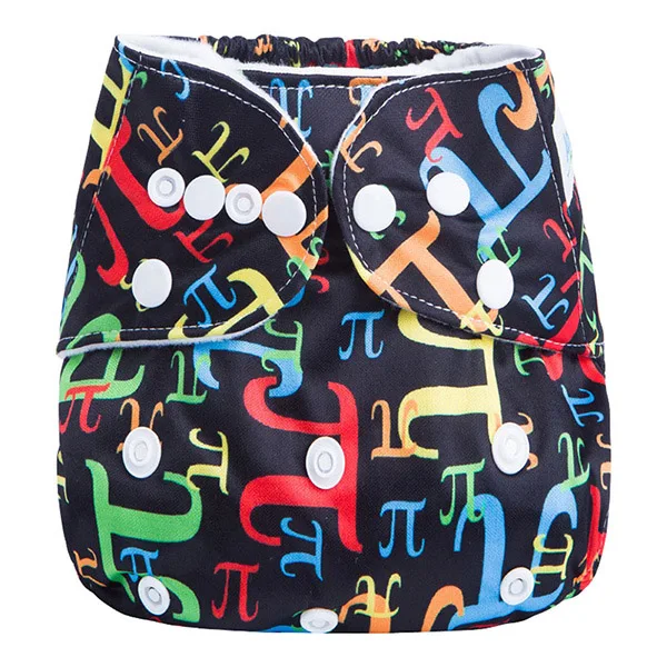 AnAnBaby Sugar Skull детская Пеленка из моющейся ткани, водонепроницаемые детские подгузники, многоразовые тканевые подгузники для детей 0-2 лет, 3-13 кг, серия G - Цвет: G3