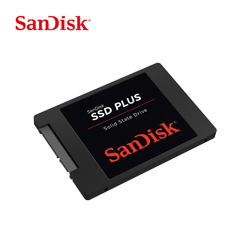 Sandisk 120 ГБ SSD Plus жесткий диск SATA III 2 5 &quot240 Внутренний твердотельный накопитель 480
