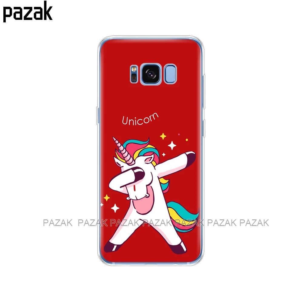 34497 Silicone phone Case For Samsung Galaxy S8 / S8 PLUS Cases Cover For Samsung S8 / S8 plus new fation Phone shell - Цвет: 34497