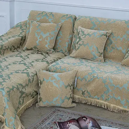 Модное нескользящее покрывало для дивана из плотной ткани секционное на заказ |