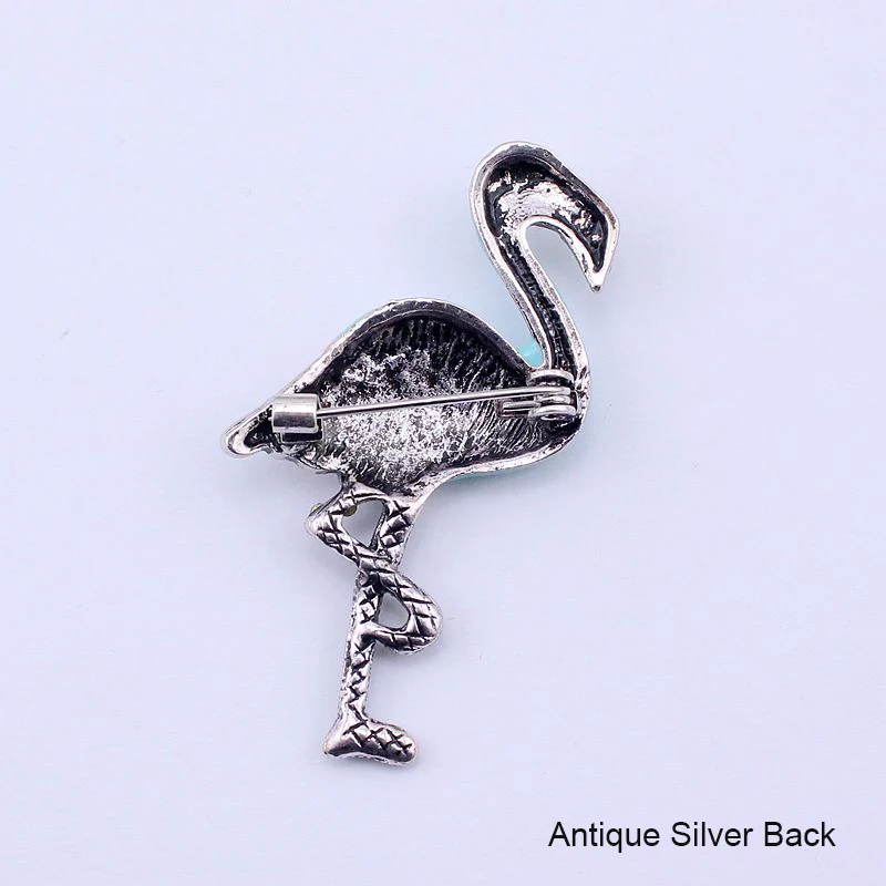 TANGTANG брошь Фламинго Для женщин тропическая Горячая булавка в виде животного