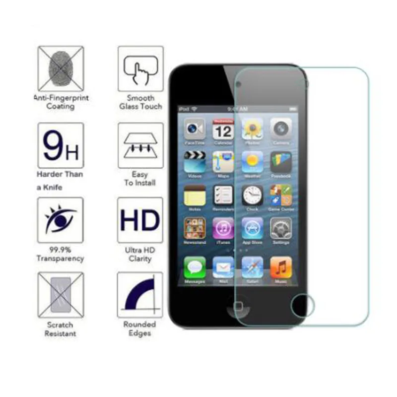 Премиум Защитная пленка из закаленного стекла для Apple ipod touch 4 touch4 переднего