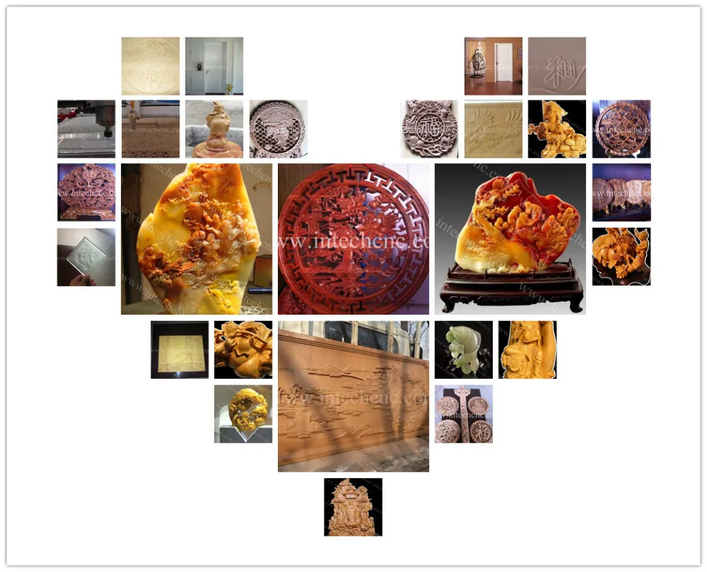 Хорошее рабочее усилие фрезерный станок с ЧПУ Китай LFG6090 Intechcnc Малый плазменной