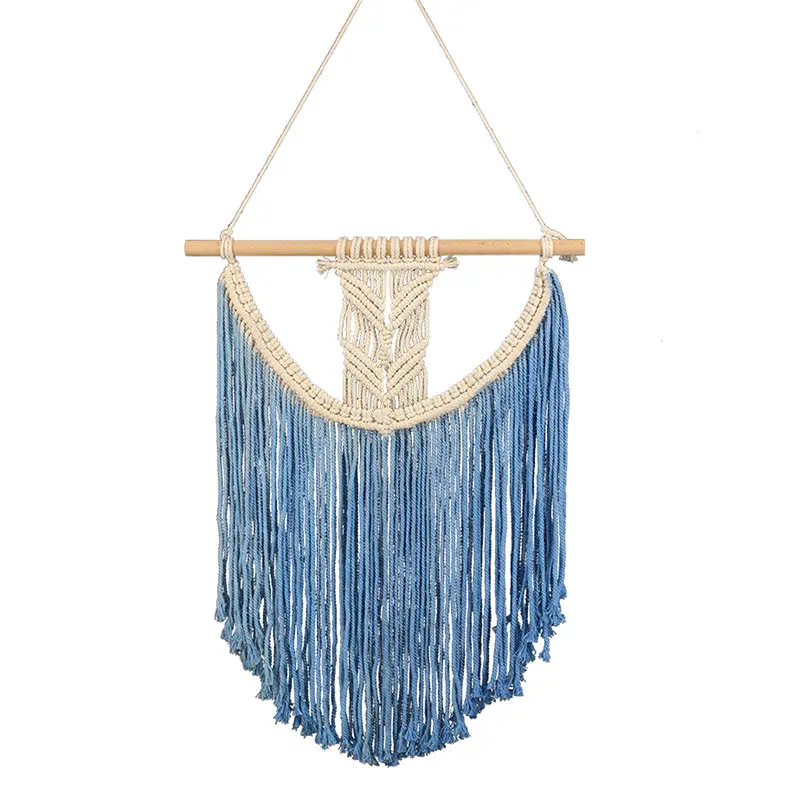 

Woven Wall Hanging Boho Chic Bohemian Room Decor Apartment Dorm Room Tapestry H99F