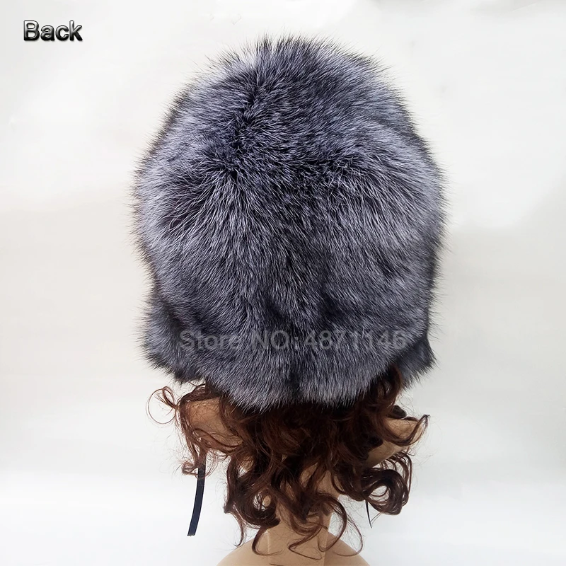 Новый Стиль Зимние русские женщины мужчины помпон из натурального меха шляпы с