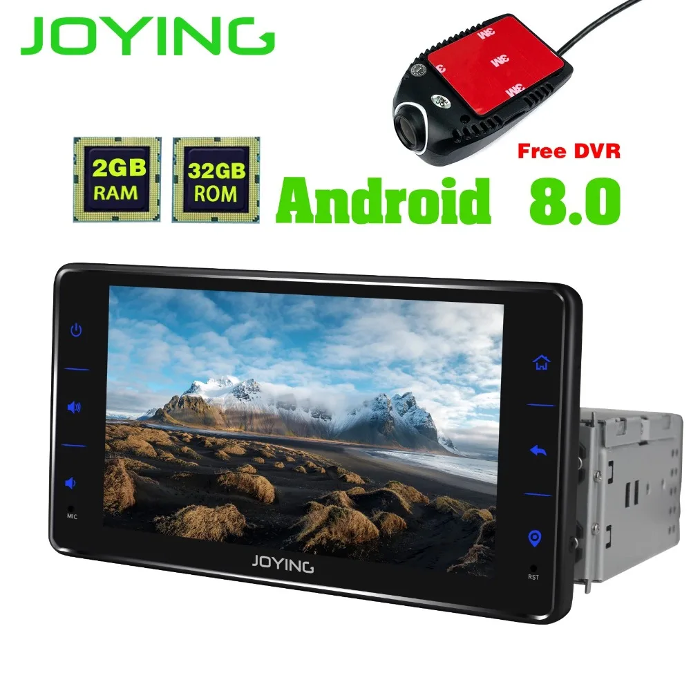6.2"Joying Single Din cassette recorder Octa Core Universal Android Car Stereo Radio GPS Naviagtion Head Unit Multimedia Player |