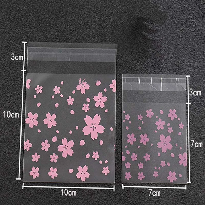 Полиэтиленовые пакеты самоклеящиеся полиэтиленовые упаковка для лица Sakura