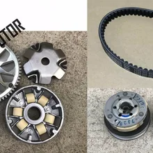 Today 50cc Variator Set with Rollers / Clutch / Drive belt For Motorcycle QJ Keeway Chinese Scooter Honda SDH50QT DIO spare Part