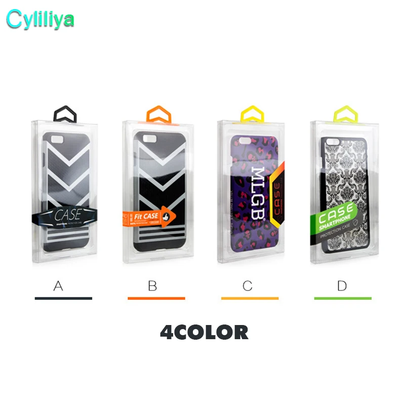 100pcs пластиковый блистер ПВХ прозрачный потребительская упаковка для iphone 8 plus x