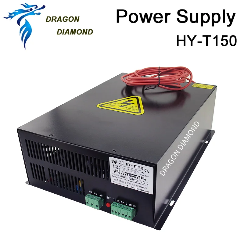 DRAGON DIAMOND HY-T150 150 Вт CO2 лазерный блок питания серии T/W AC 1100 В/2200 в для лазерной