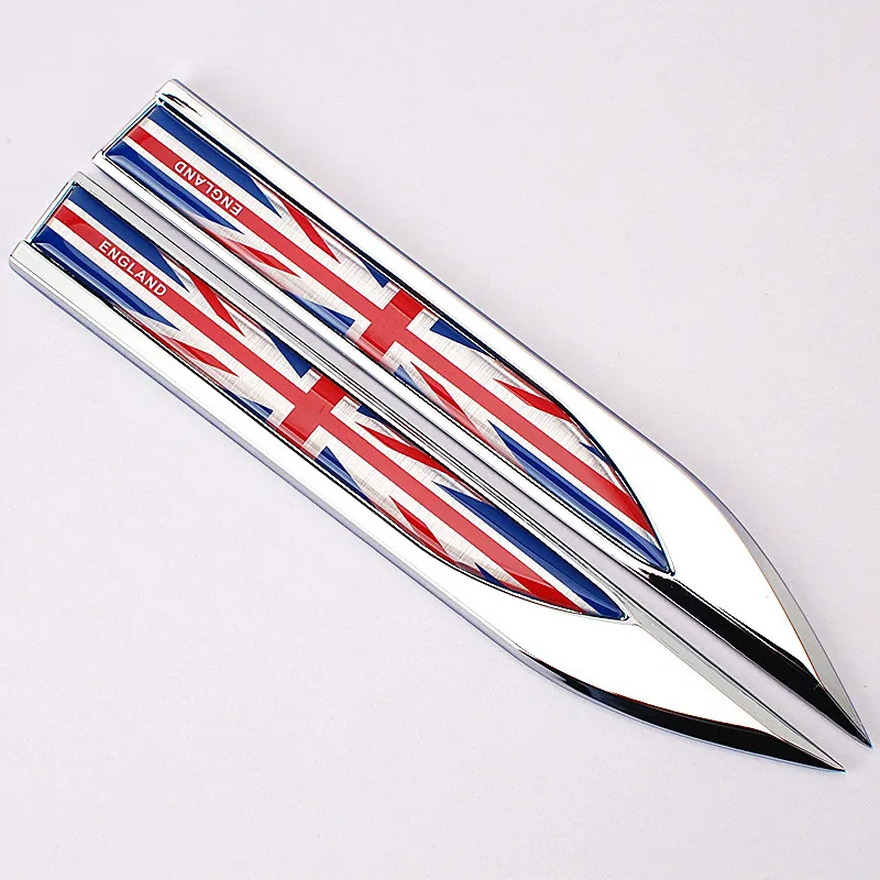 Флаг автомобиля 15*1 7 см металлический эпоксидный Герб Для Великобритании США