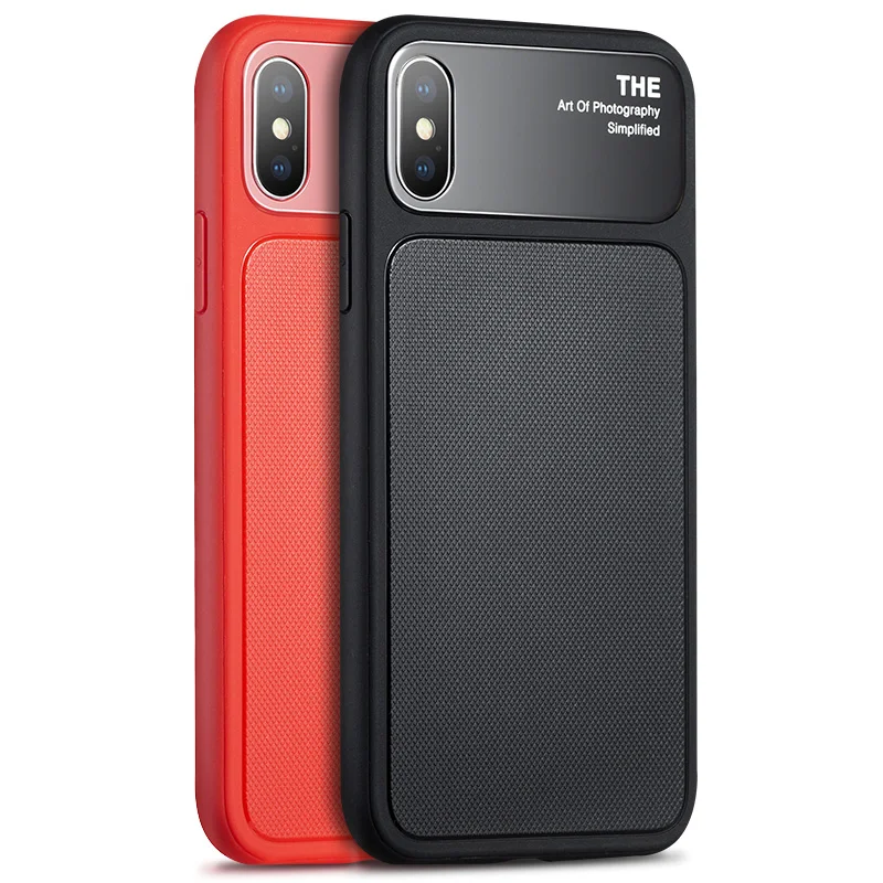 KUULAA для iPhone XS Max чехол Роскошный силиконовый стеклянный телефона iPone XSMax тонкий