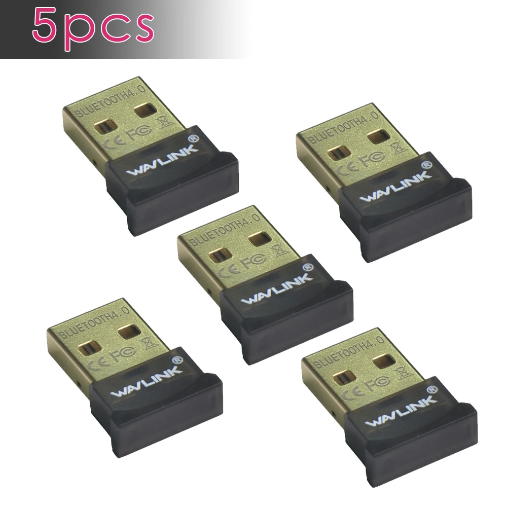 5 шт./компл. беспроводной мини USB Bluetooth 4 0 CSR4.0 адаптер Dongle Nano Wavlink портативный для ПК