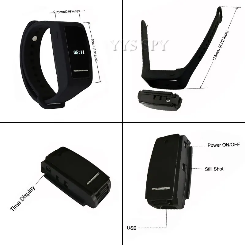 bracelet digital 20hours voice micro recorder mp3 player 8gb usb disk sound audio smart recording device wearable wristband free global shipping