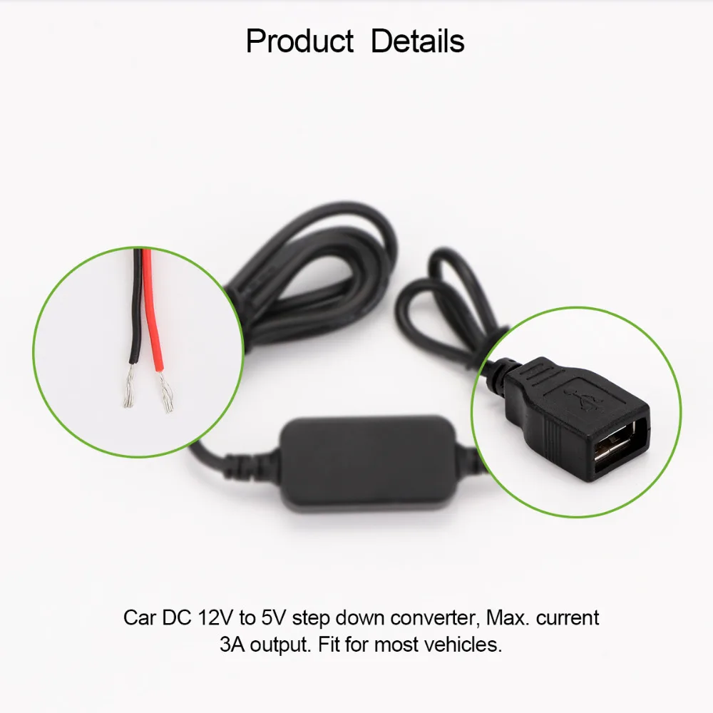 USB конвертер 15 Вт от 12 В до 5 3 А понижающий модуль автомобильные аксессуары|car 12v
