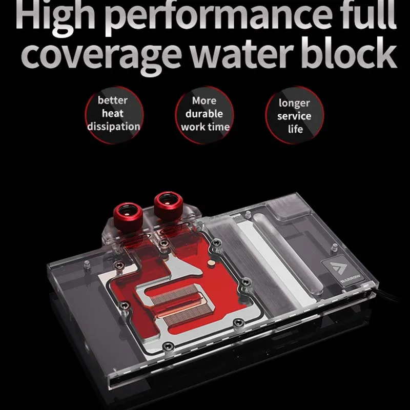 Водяной блок Barrow GPU для MSI RTX 2070 Ventus 8G/RTX 2060 Gaming Z Ventus 6G с полным покрытием Видеокарта кулер для воды