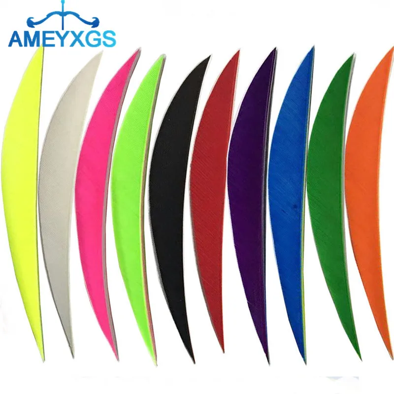 

30Pcs 5" Archery Handcraft Turkey Feather Left Wing Vanes Natural Fletching Arrow DIY Tools Outdoor Hunting Shooting Accessories