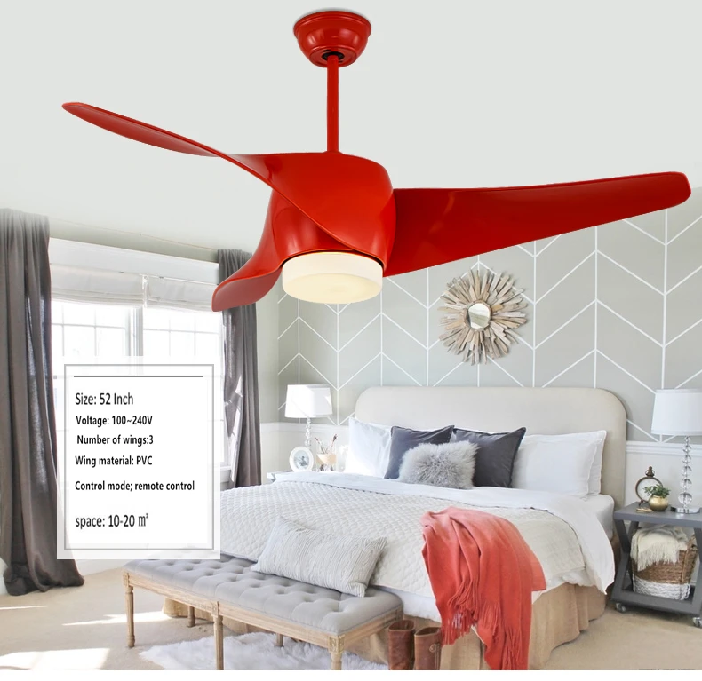Коричневый винтажный потолочный светильник с дистанционным управлением Ventilador De Techo 110/220 вольт потолочный светильник для спальни светодиодный светильник