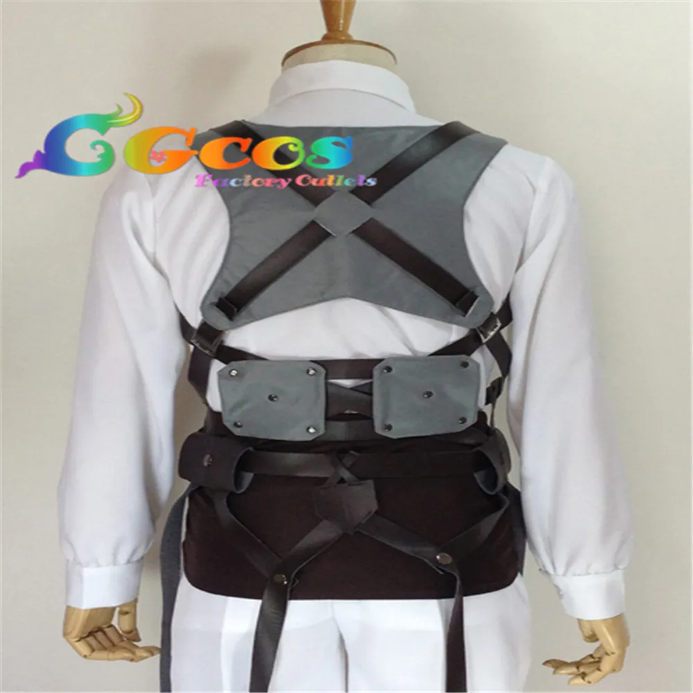 CGCOS Бесплатная доставка Косплей Костюм атака на Титанов Shingeki no Kyojin Криста ренца