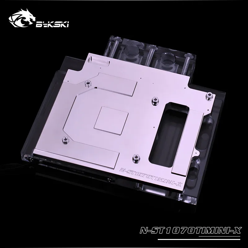 Bykski полный охват GPU Блок воды для VGA ZOTAC GeForce GTX1070TI 8GB Мини видеокарта N-ST1070TIMINI-X |