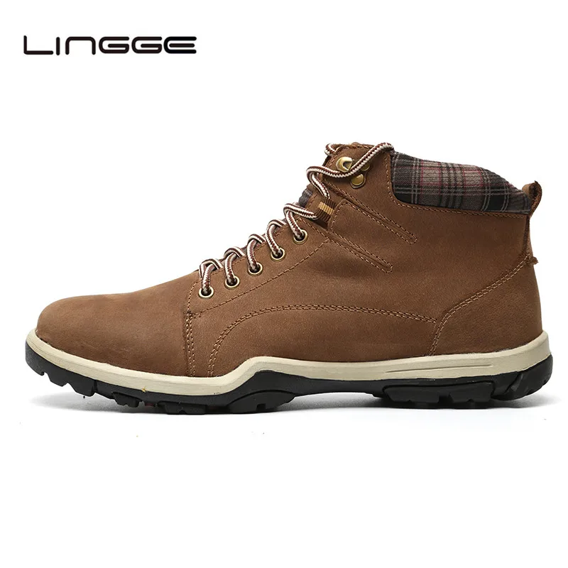 Мужские ботинки на шнуровке из натуральной кожи #692 5|boots brand|boots designerboots for men |