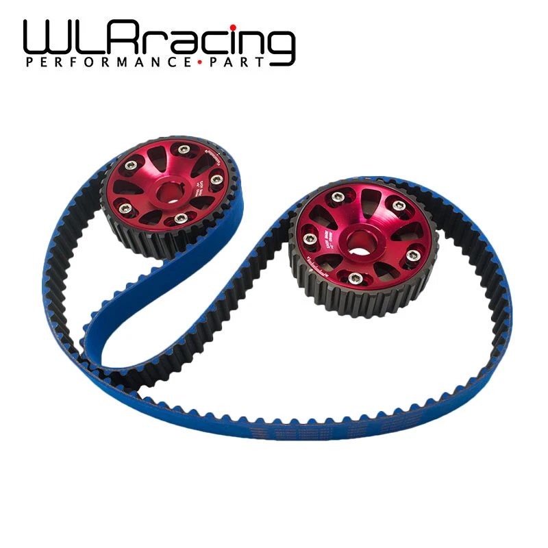 WLR RACING-HNBR гоночный Ремень ГРМ синий+ алюминиевый Cam gear красный для B18C Integra GSR/type-R WLR-TB1003B+ 6532R