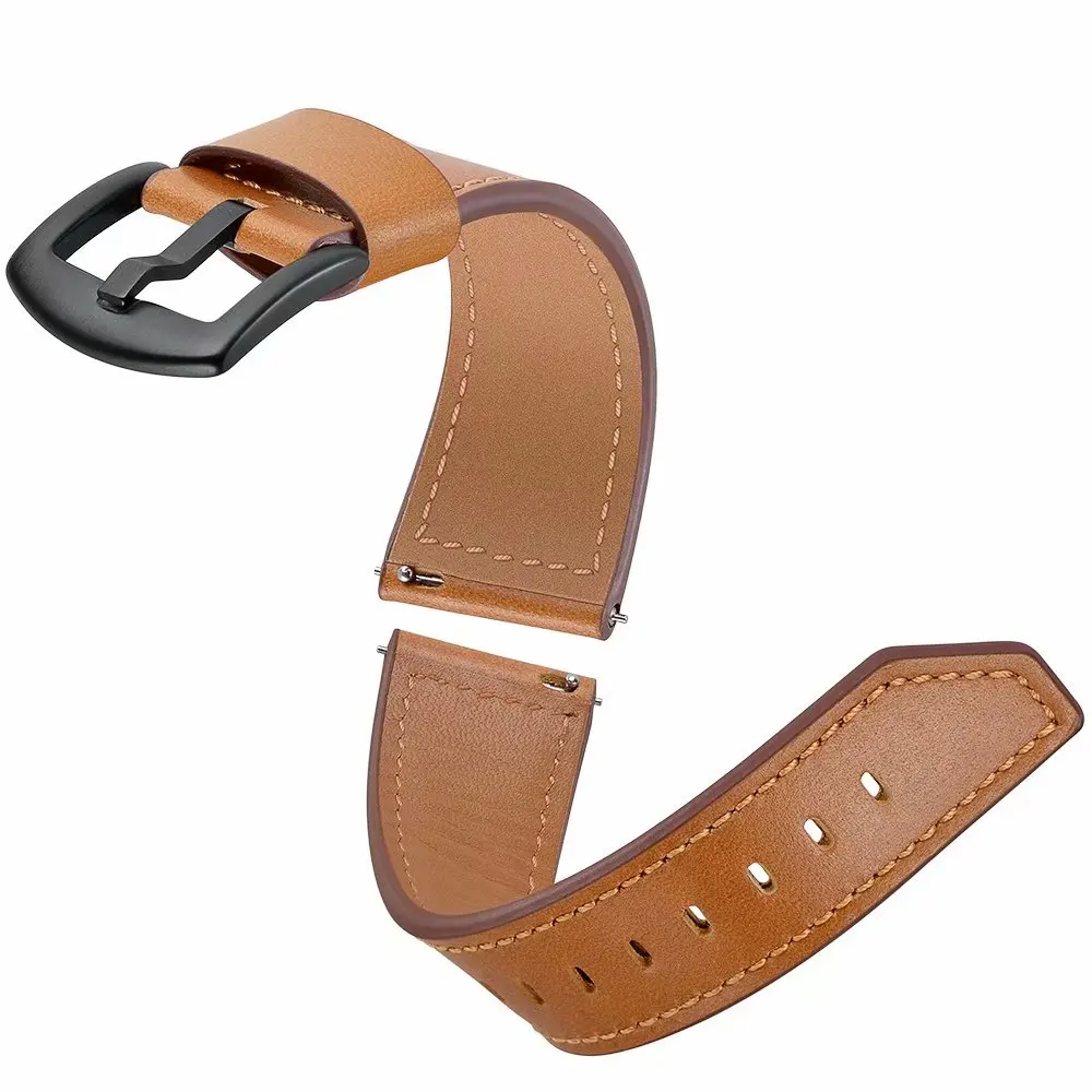 Ремешок для наручных часов Xiaomi Huami Amazfit 2 1 Strat Pace кожаный браслет Huawei Pro Gear S3 22