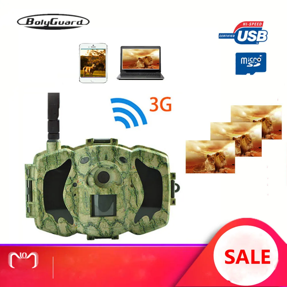 Bolyguard 3G камера для охоты 30MP 940nm ИК ночного видения 100ft Скаут Дикая фото ловушка cazza