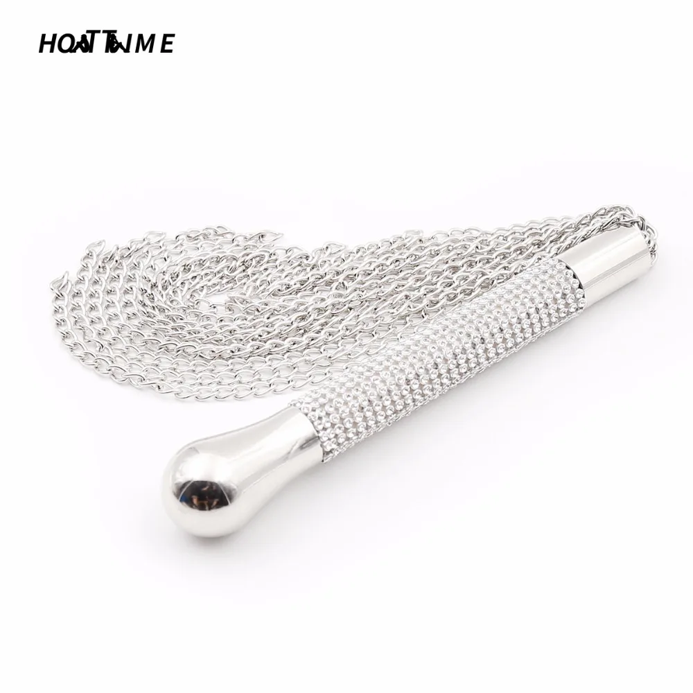 2019 New SM Spanking Bondage Metal Tassel Flogger Whip Couples Adult Sex BDSM Rhinestone Paddle Restraint Fetish Cosplay HOTTIME | Красота и