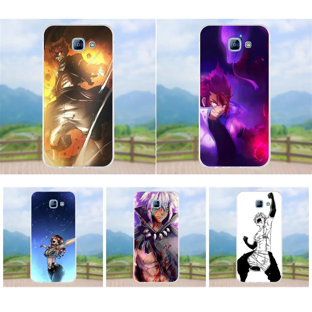 Vvcqod Manga аниме Fairy Tail мягкий карман для мобильного телефона samsung Galaxy A3 A5 A7 J1 J2 J3 J5 J7 2015