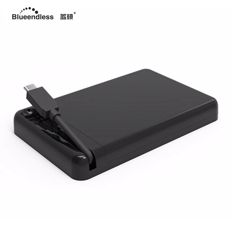 Blueendless для usb жесткого диска черный портативный инструмент бесплатно CLE USB 3,0 Внешний Жесткий драйвер корпуса 2,5 ''SATA SSD HDD корпуса