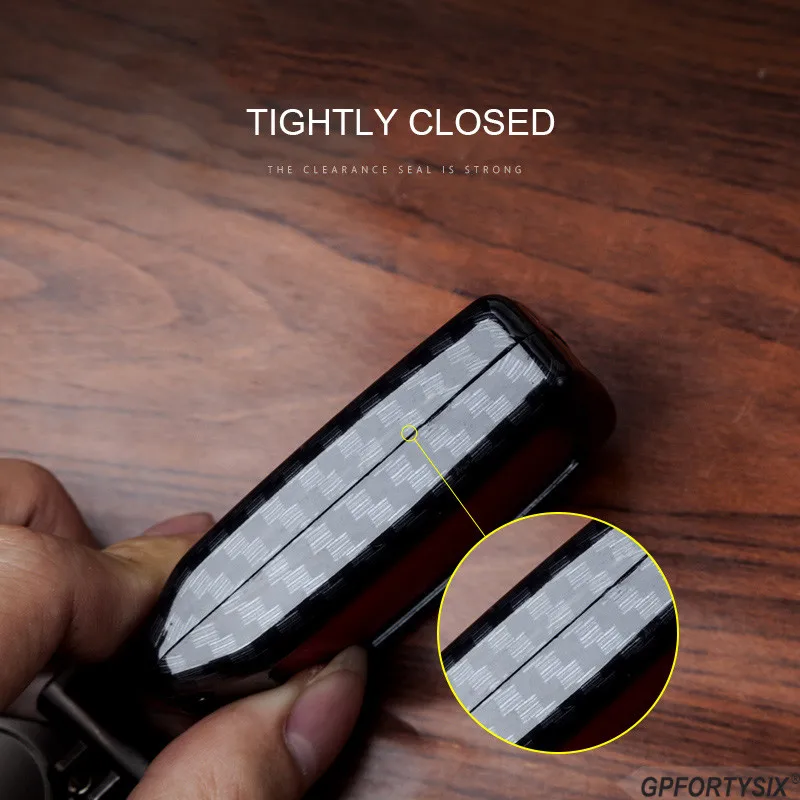 Carbon Fiber 3 Buttons Car Key Case Cover For Peugeot 207 407 407SW Citroen C4 C5 C6 C8 Flip Fob shell blank folding | Автомобили и