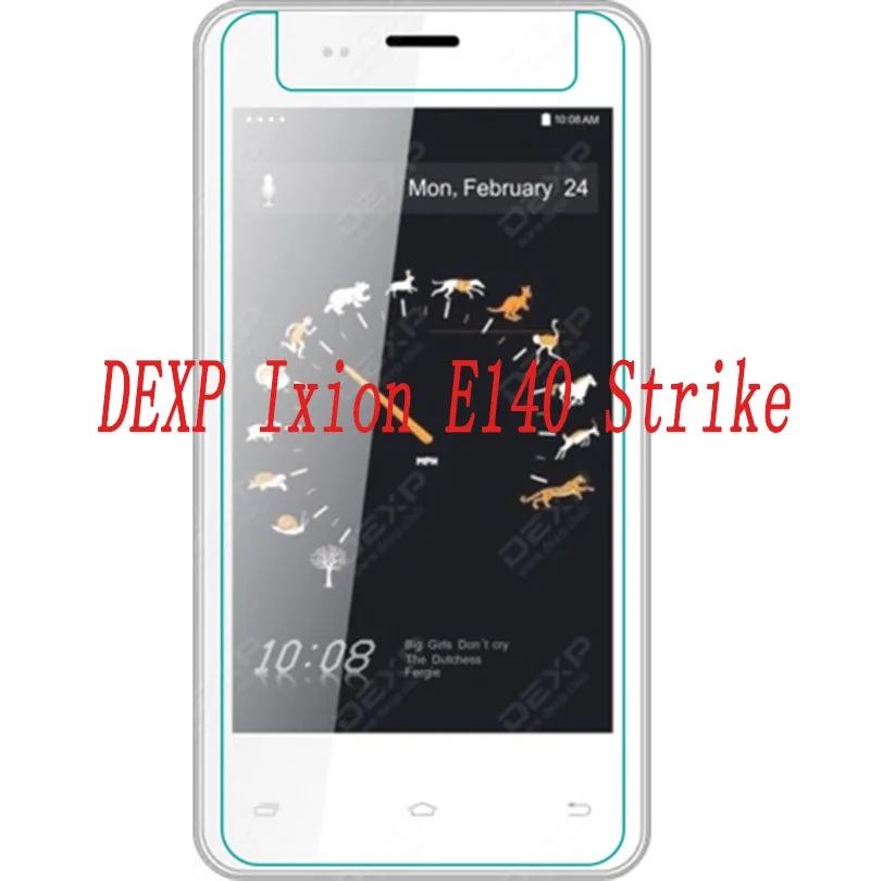 Закаленное стекло для смартфона DEXP Ixion E140 Strike 9H Взрывозащищенная защитная пленка