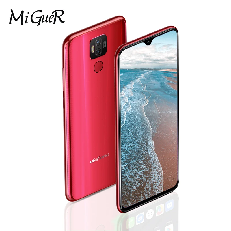 Ulefone power 6 мобильный телефон 5800 мач Android 9,0 6," FHD Helio P35 Восьмиядерный 4 Гб+ 64 Гб 16MP распознавание лица gps позиционирование 4G смартфон