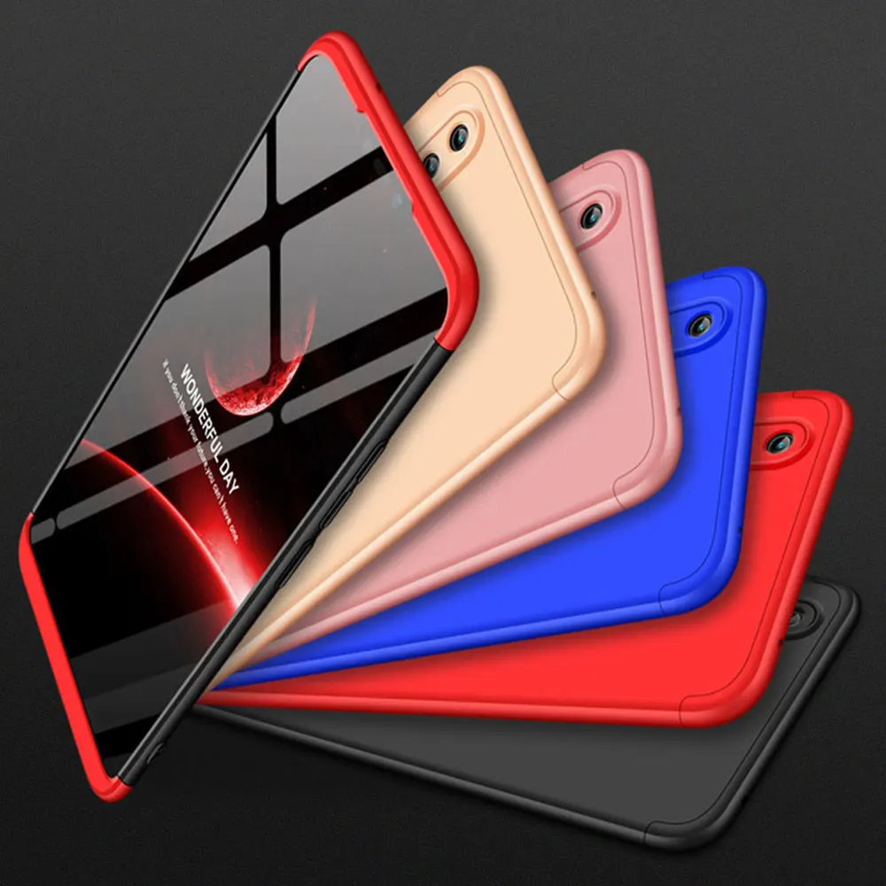 IDOOLS Case for Huawei Honor 8X 8 X Full Protection 3 in 1 Hard PC Back Cover Phone Bags Cases Honor8X Shell |