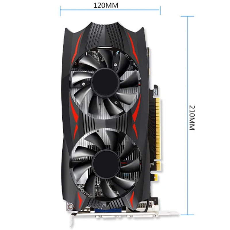Видеокарта Gtx750Ti 2Gb 128 bit Gddr5 Placa De Video Carte graphhique для Geforce Pc Vga