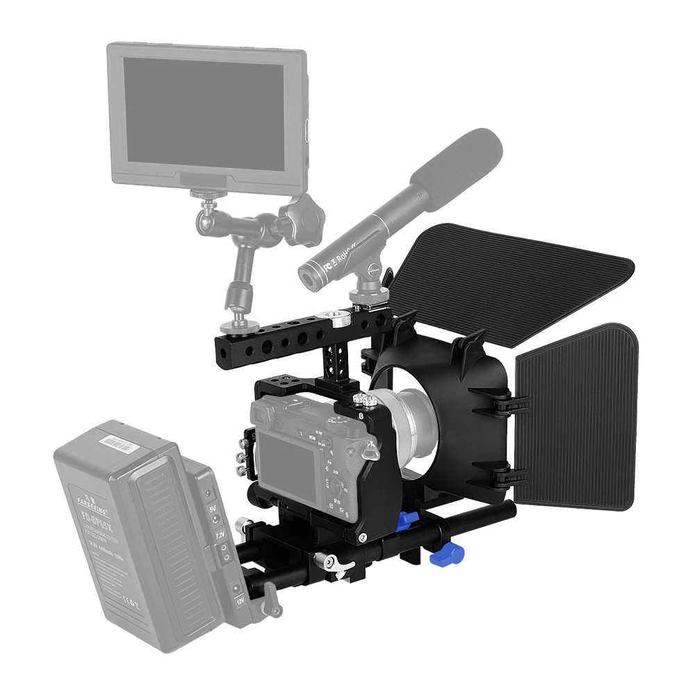 Комплект для видеокамеры профессиональная система съемки пленки с 15 мм стержнем