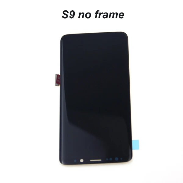 S9 No Frame 2960*1440 супер Amoled lcd с рамкой для SAMSUNG Galaxy S9 дисплей S9+ Plus G960 G965 сенсорный экран дигитайзер - Цвет: S9 No Frame