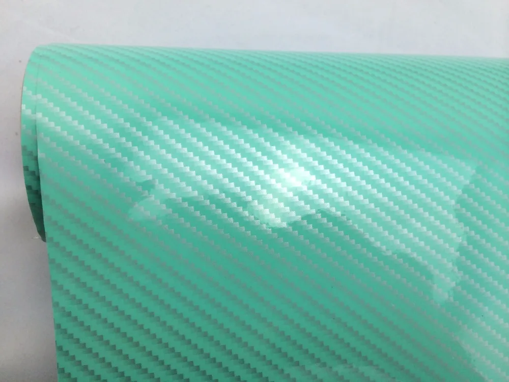 Автомобильная Глянцевая 2D углеродного волокна виниловая фольга Tiffany оберточная